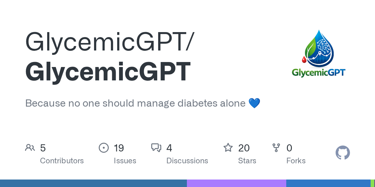 GlycemicGPT: Nền tảng mã nguồn mở sử dụng AI để quản lý tiểu đường tự lưu trữ
