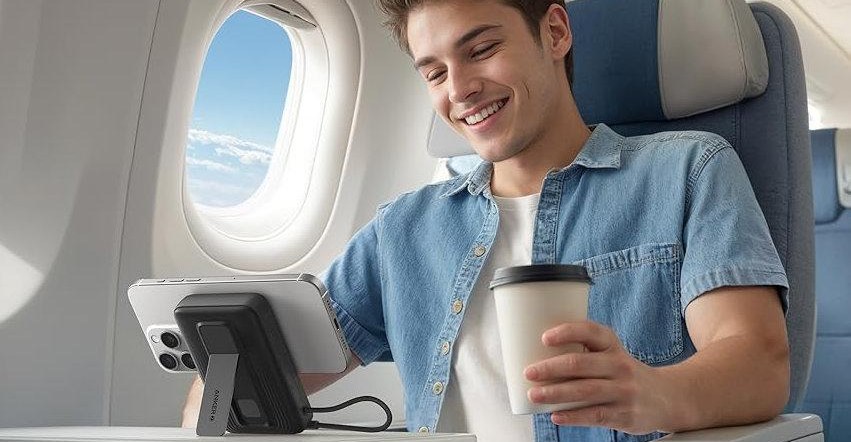 Sạc dự phòng Anker Zolo MagSafe 10.000mAh tích hợp nhiều tính năng đang giảm giá 20%