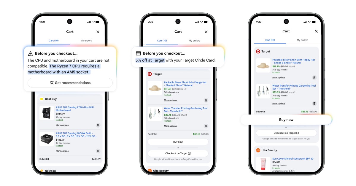 Google đặt cược lớn vào tương lai mua sắm: Bạn có dám để robot chi tiền hộ mình?