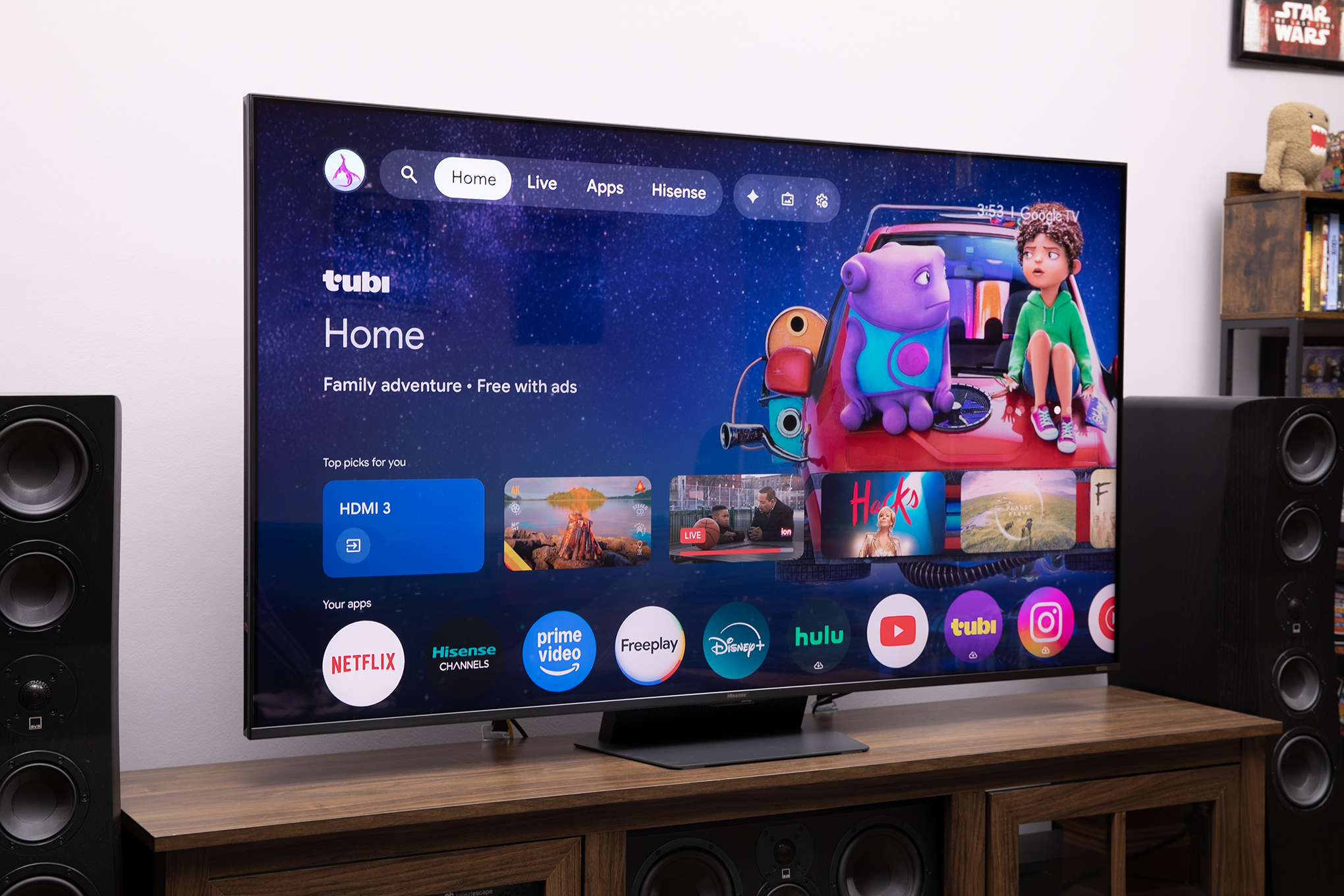 Hisense UR9 RGB LED TV