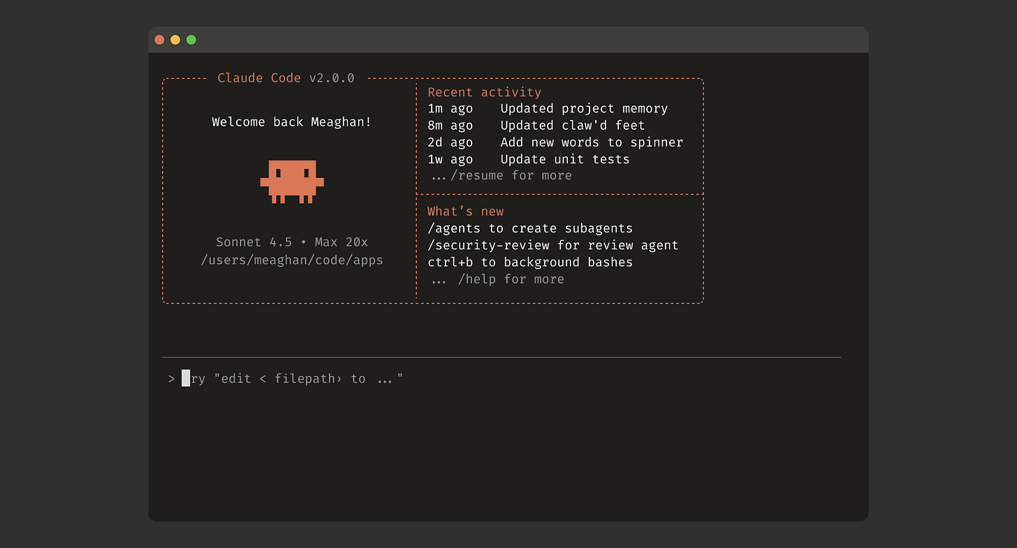 Claude Code Interface