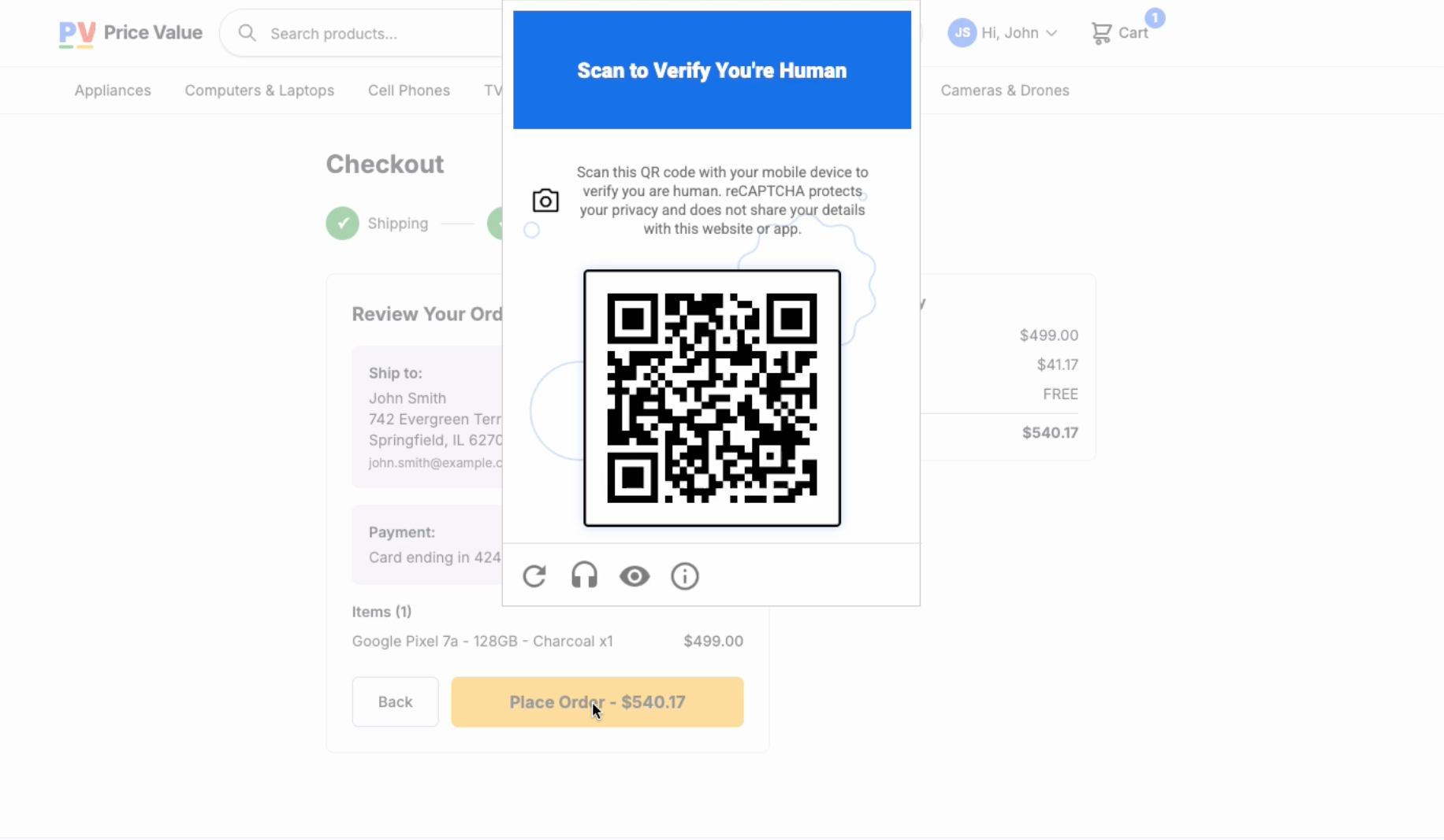 QR Code Challenge