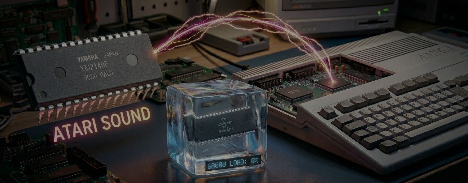 Phát nhạc Atari trên Amiga với mức tiêu thụ CPU bằng 0: Một bài học về tối ưu hóa phần cứng