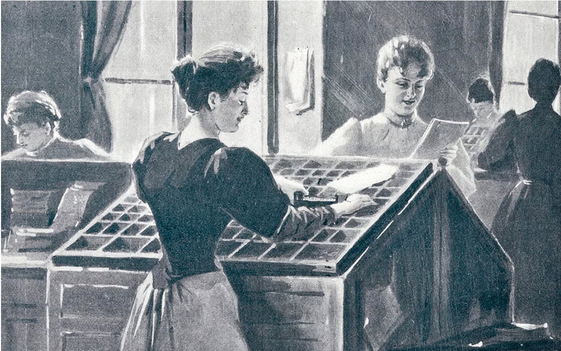 Hoàng hôn của những người sắp chữ: Cuộc đua tốc độ trước kỷ nguyên máy móc