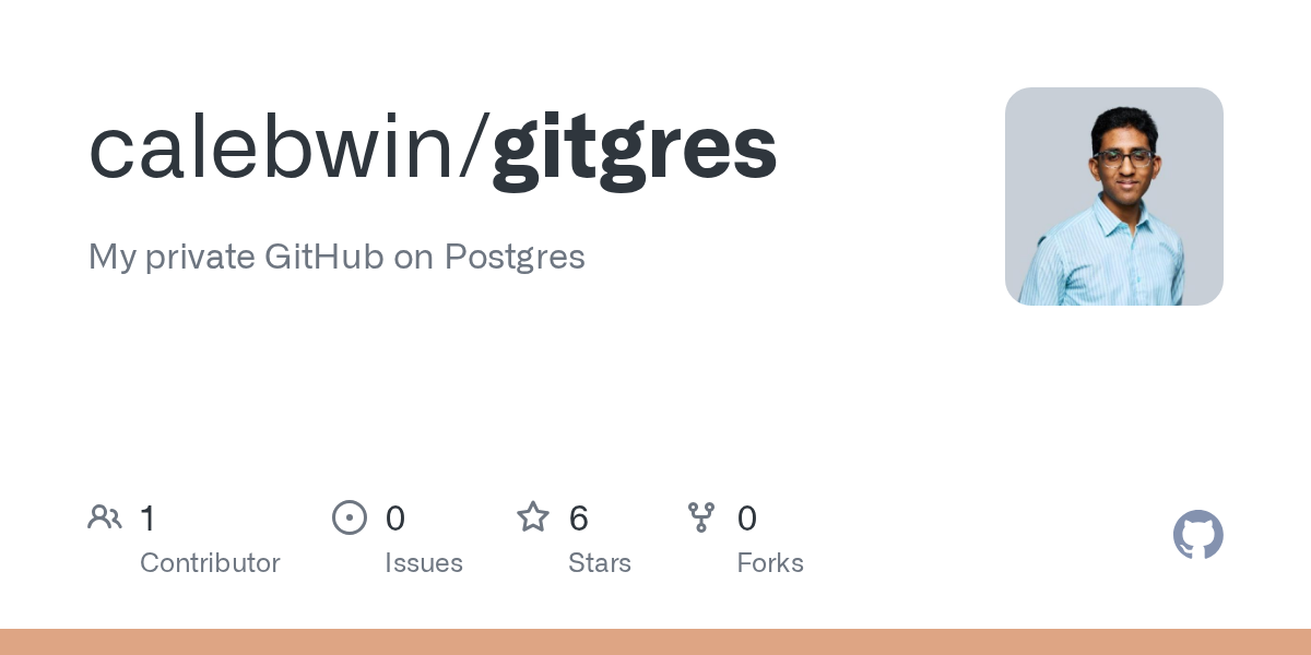 GitGres: Giải pháp thay thế GitHub riêng tư chạy hoàn toàn trên PostgreSQL