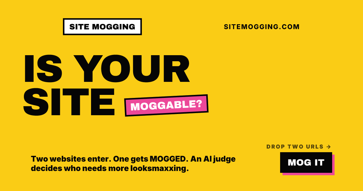 Site Mogging: Ứng dụng so sánh giao diện web sử dụng AI của Cloudflare và Google Gemma
