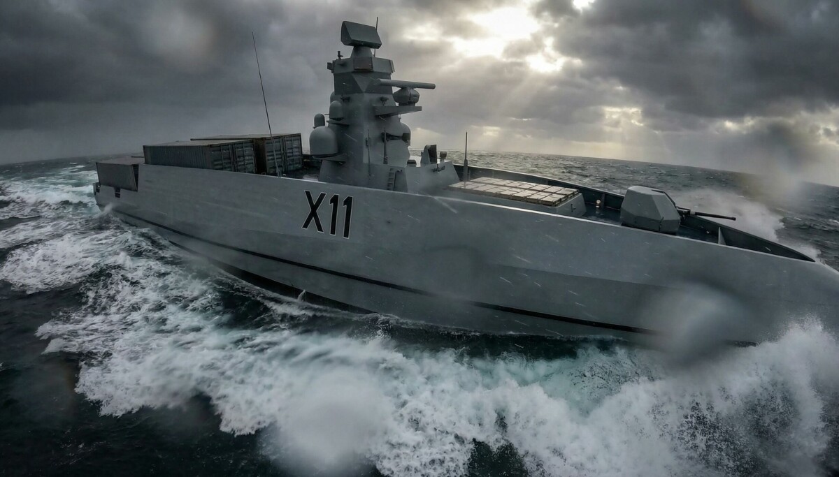 Navantia trình làng tàu chiến không người lái LASV75 cho tương lai "hải quân lai"