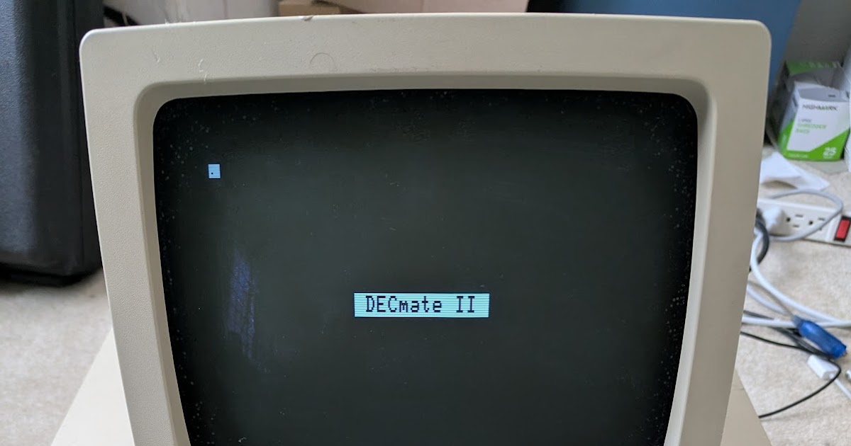 DECmate II: Cỗ máy xử lý văn bản "nhỏ nhưng có võ" thừa hưởng di sản PDP-8