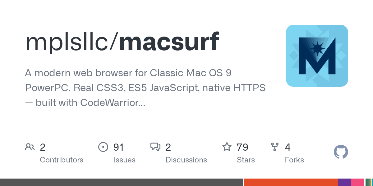 Macsurf: Mang trải nghiệm web hiện đại lên macOS 9 và máy Mac cổ