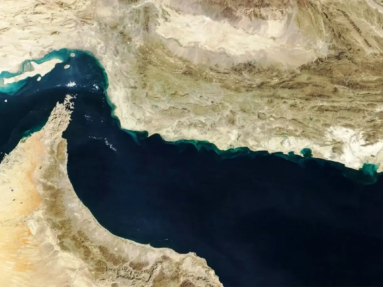 Bản đồ chiến lược eo biển Hormuz