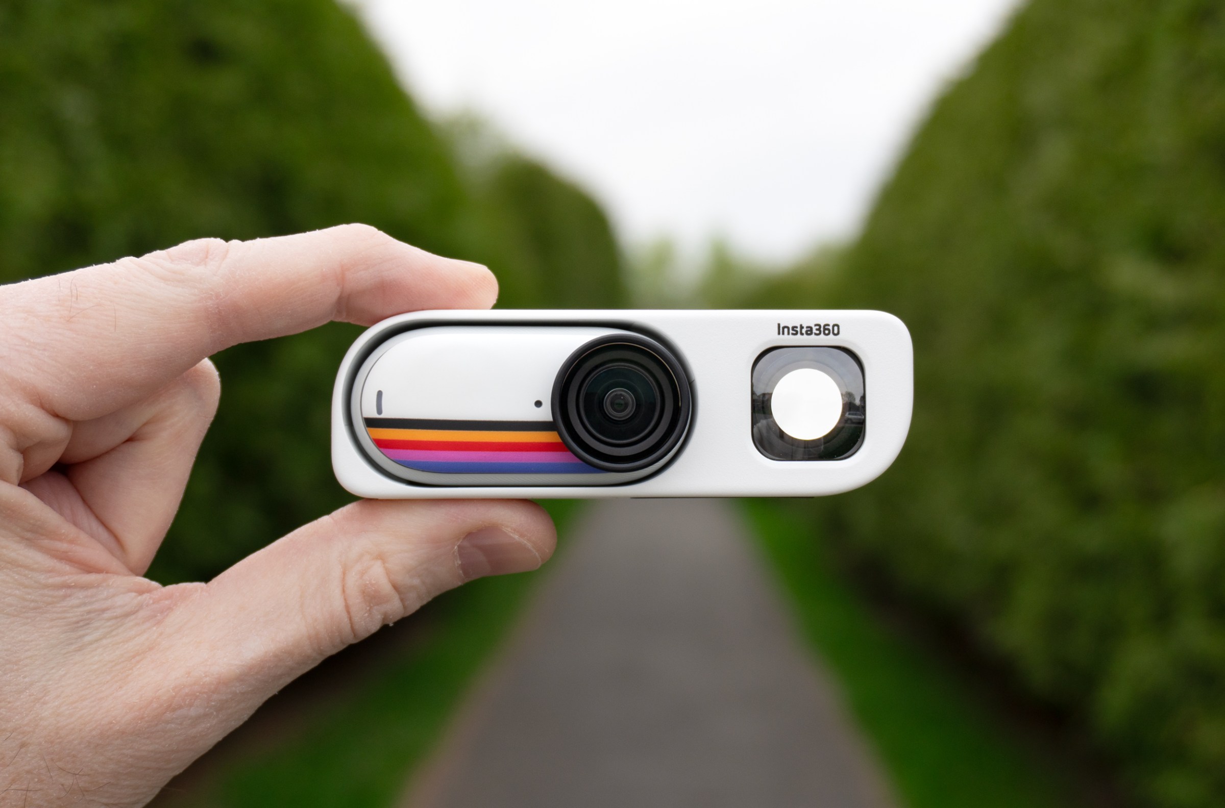 Insta360 Go 3S với ống ngắm Retro