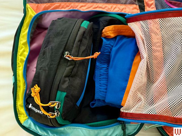 Các ngăn bên trong của Cotopaxi Allpa