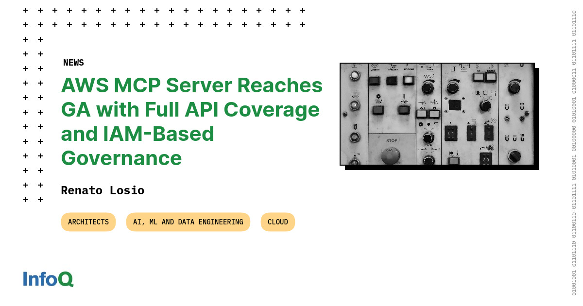 AWS MCP Server chính thức phát hành với hỗ trợ toàn diện API và quản trị dựa trên IAM