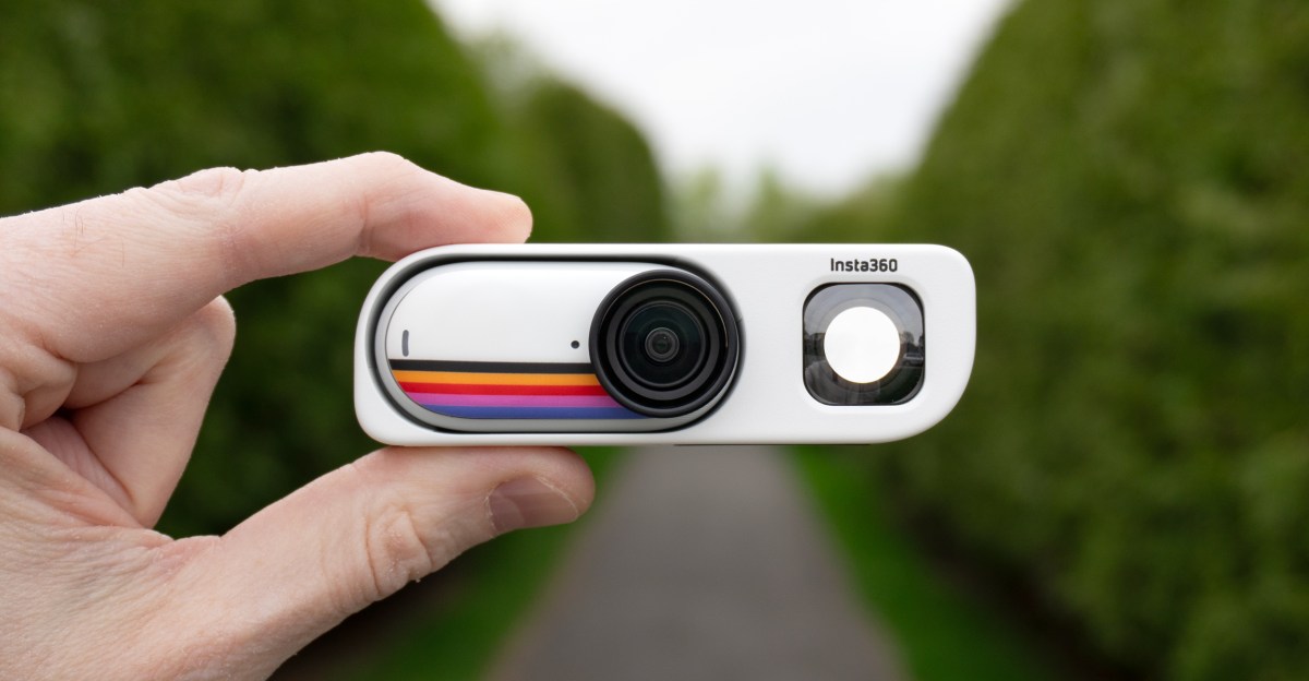 Phụ kiện ống ngắm Retro biến Insta360 Go 3S thành máy ảnh cổ điển đầy phong cách