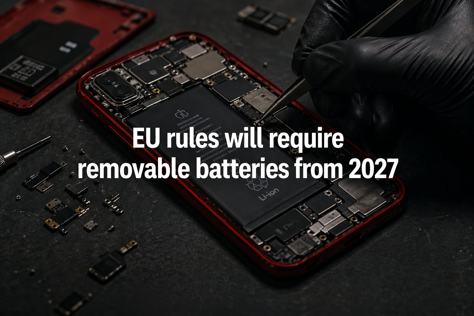 EU bắt buộc smartphone phải có pin tháo rời từ năm 2027: Tác động lớn đến ngành công nghiệp di động