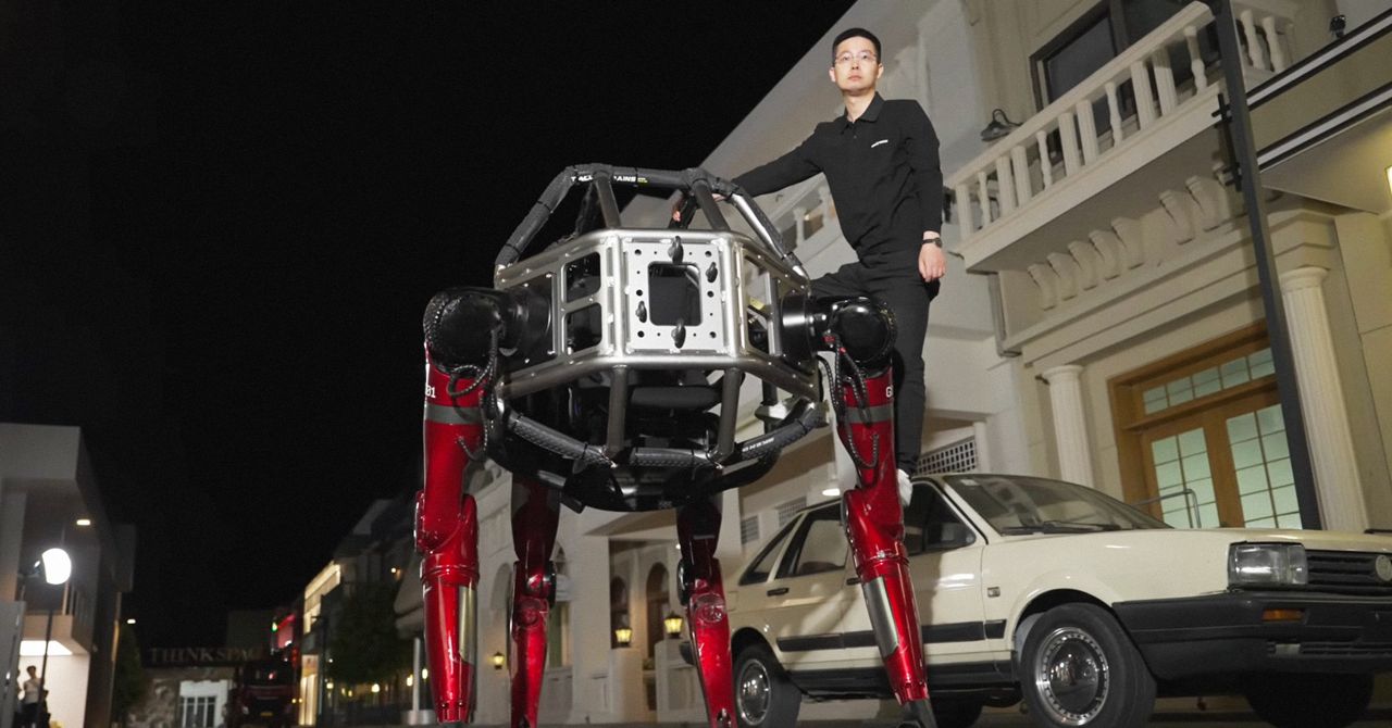 Unitree GD01: Robot Mecha khổng lồ có thể mua được thực tế