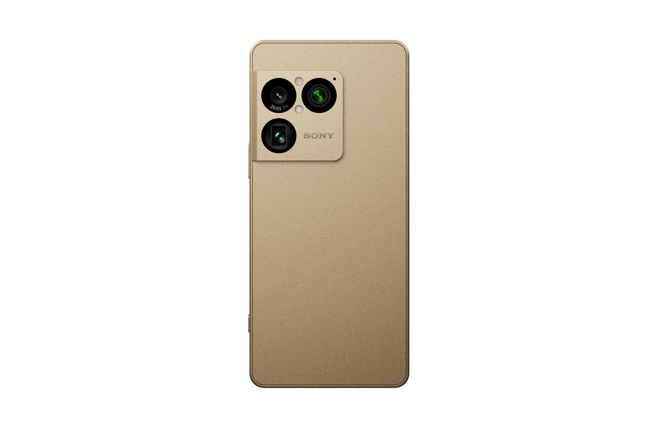Mặt sau của Xperia 1 VIII với cụm camera mới
