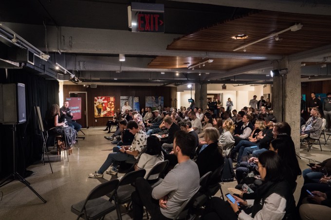 Nicolas Sauvage tại sự kiện StrictlyVC