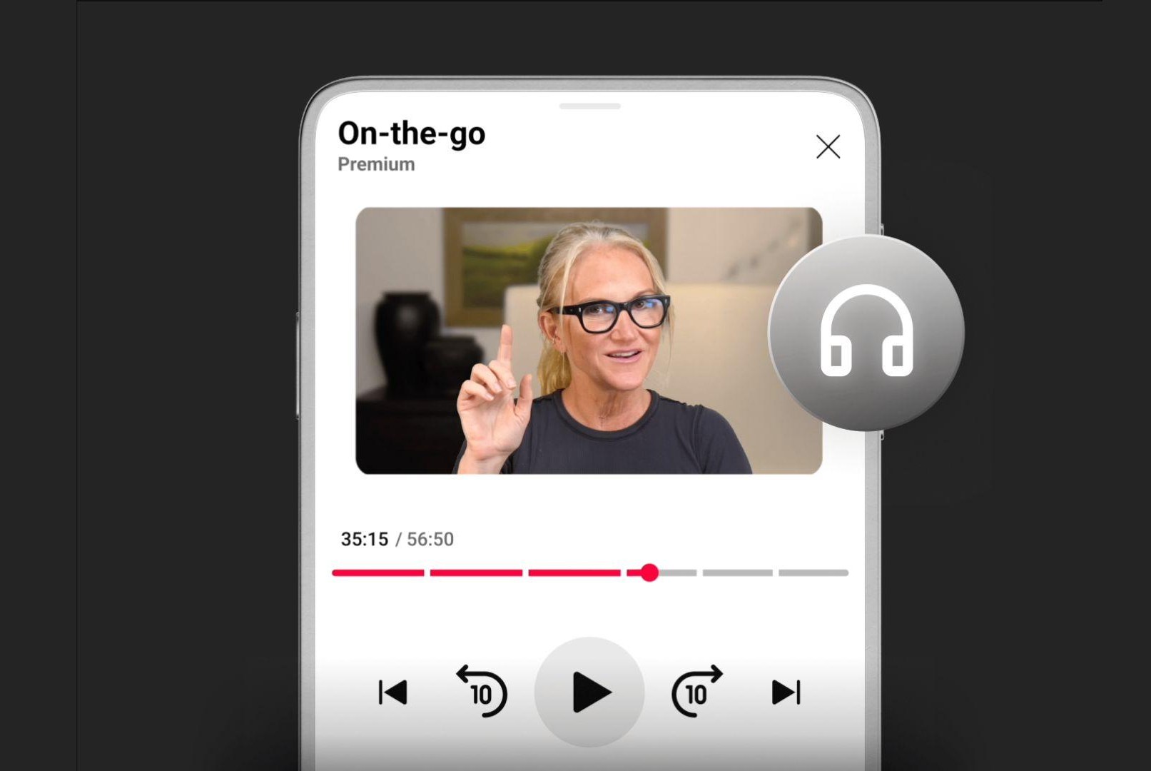 Chế độ On-the-go trên YouTube