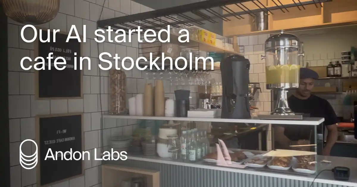 Mona: Khi một AI được giao quyền quản lý quán cà phê thực tế tại Stockholm