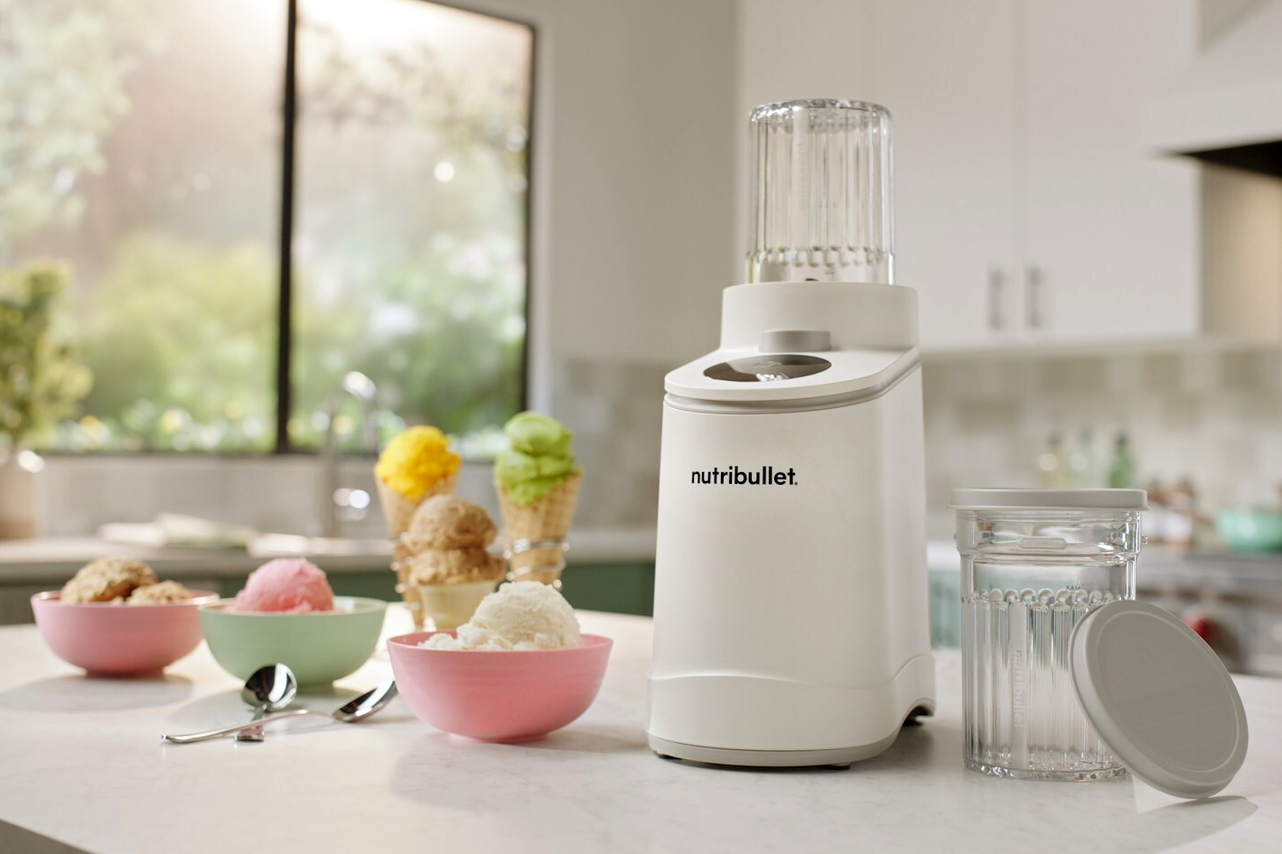 Máy làm kem Nutribullet Chill với thiết kế nhỏ gọn