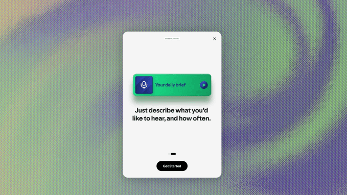 Giao diện Spotify với các tính năng AI mới