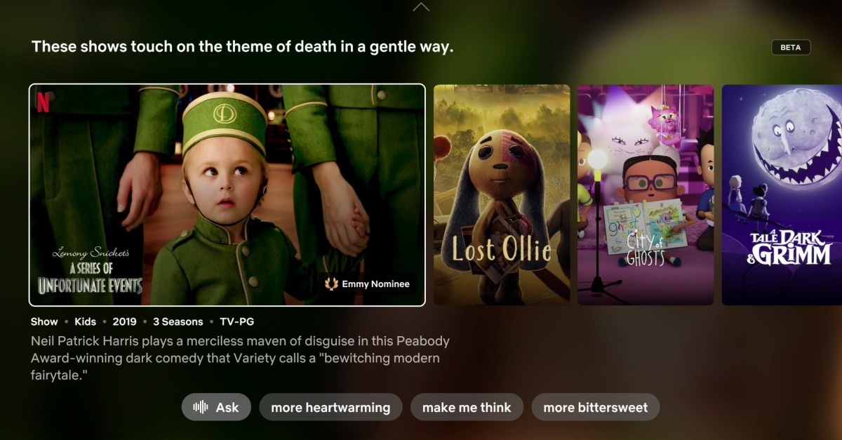 Netflix thử nghiệm tính năng tìm kiếm bằng giọng nói hỗ trợ AI cực kỳ ấn tượng