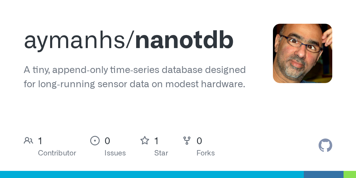 NanoTDB: Database chuỗi thời gian siêu nhẹ viết bằng Golang cho thiết bị IoT