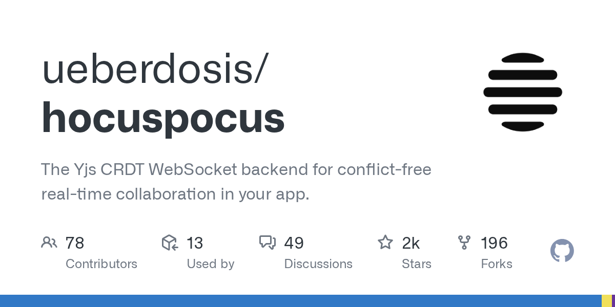 Hocuspocus 4 ra mắt: Backend cộng tác thời gian thực hỗ trợ đa nền tảng