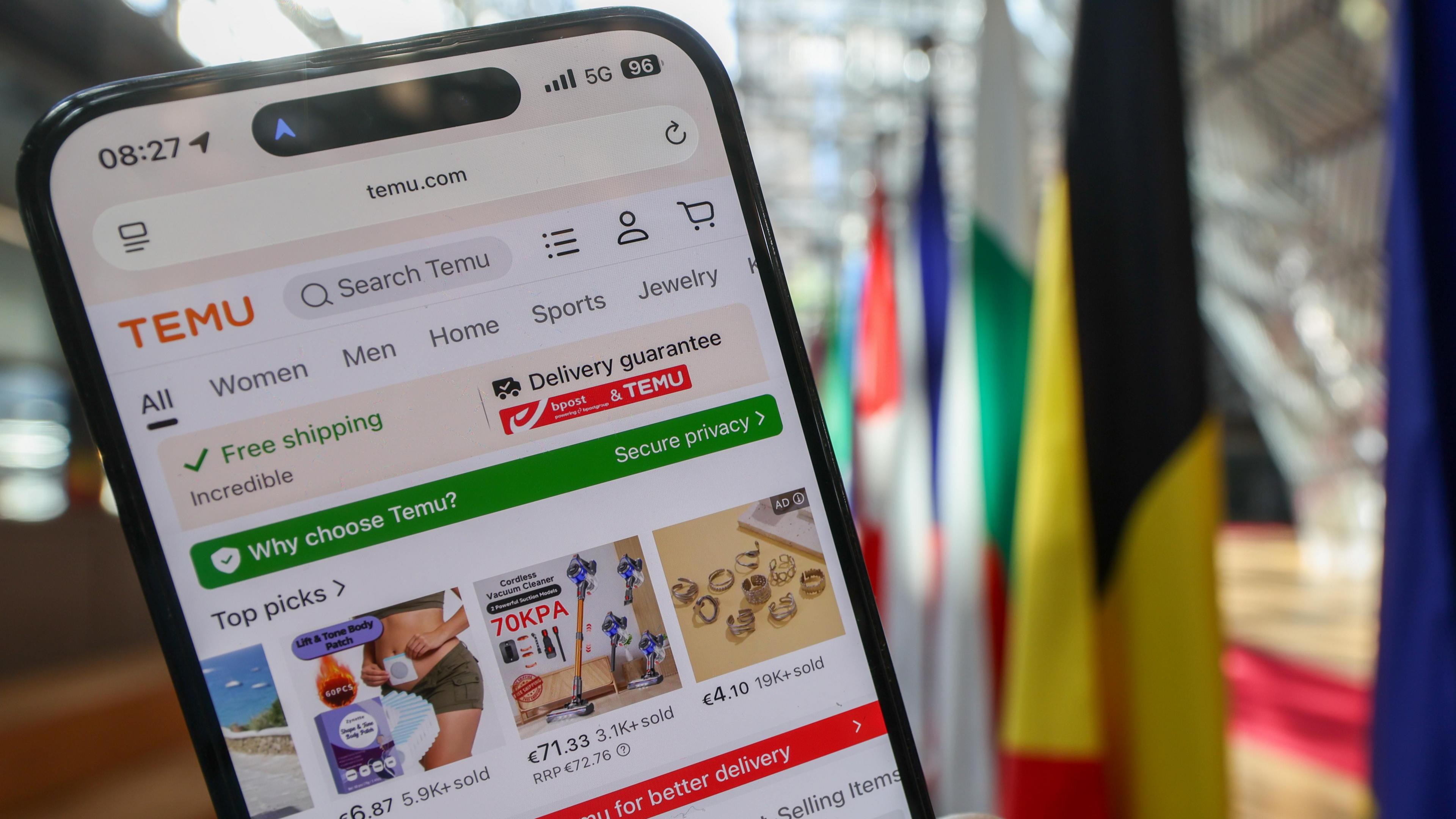 Temu bị phạt vì vi phạm quy định của EU
