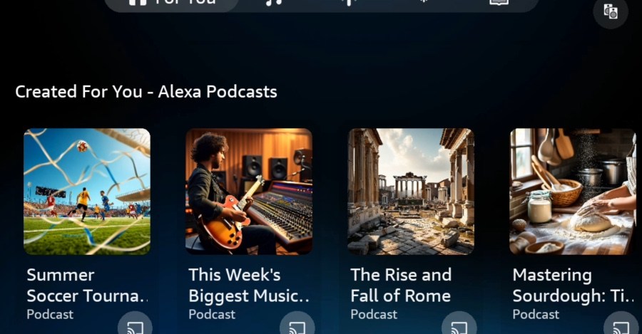 Amazon Alexa Plus giờ đây có thể tạo podcast do AI tạo ra trên mọi chủ đề