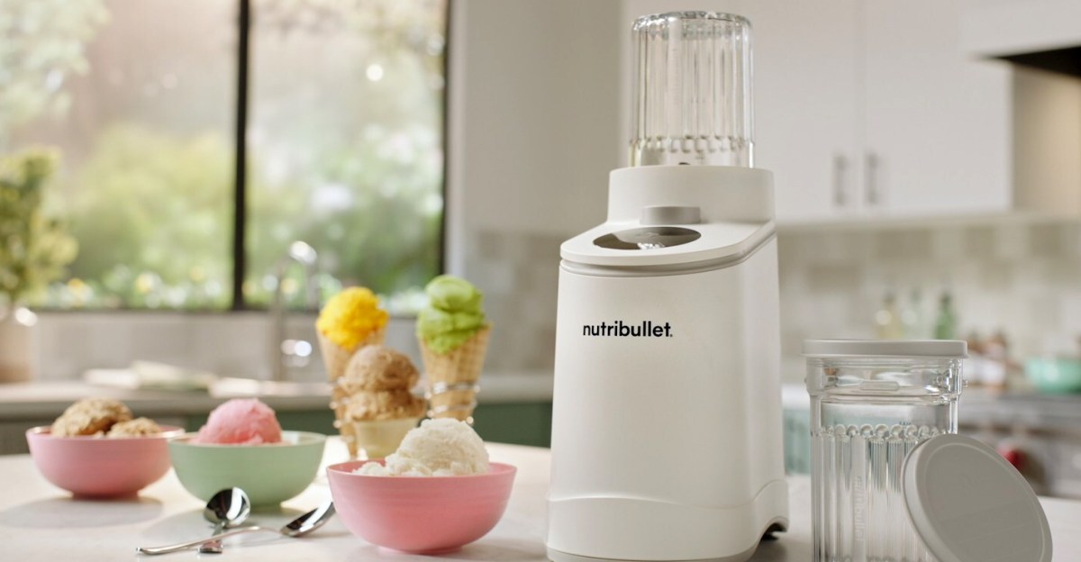 Nutribullet Chill: Máy làm kem nhỏ gọn giải quyết nỗi lo không gian bếp chật hẹp