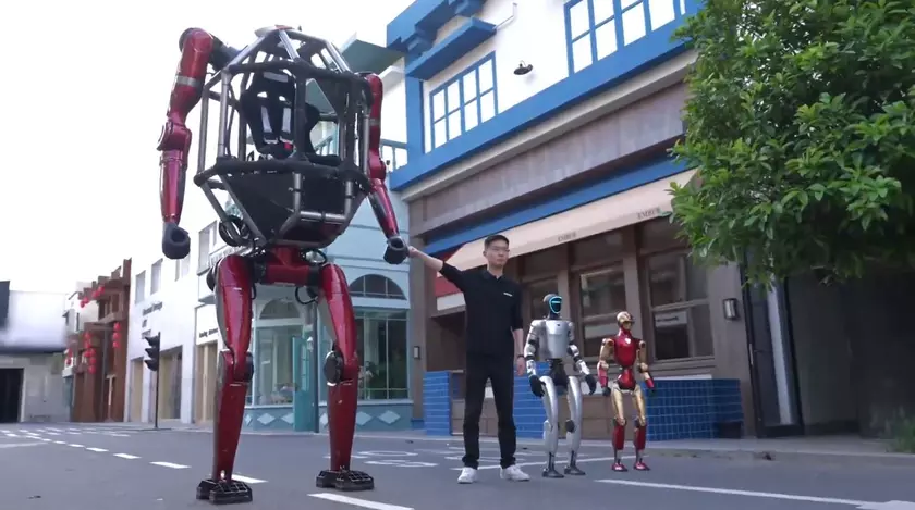 Unitree GD01: Robot cơ giáp người lái có thể biến hình giá 537.000 USD chính thức sản xuất