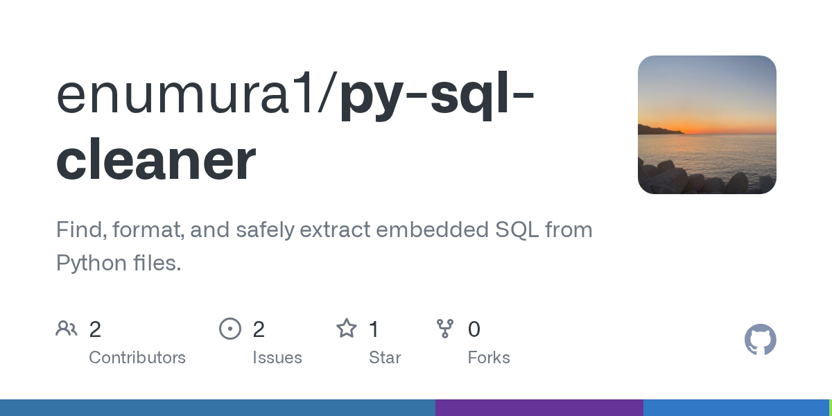 Giới thiệu Py-SQL-cleaner: Công cụ dòng lệnh giúp định dạng SQL nhúng trong mã nguồn Python