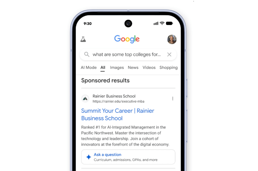 Google AI Search Ads