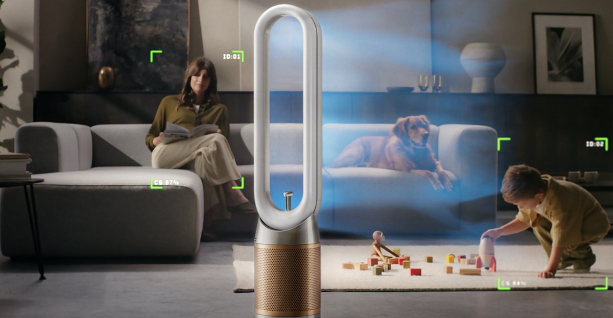 Dyson Find+Follow Purifier Cool: Máy lọc khí gắn camera AI để luồng gió sạch "theo đuổi" bạn