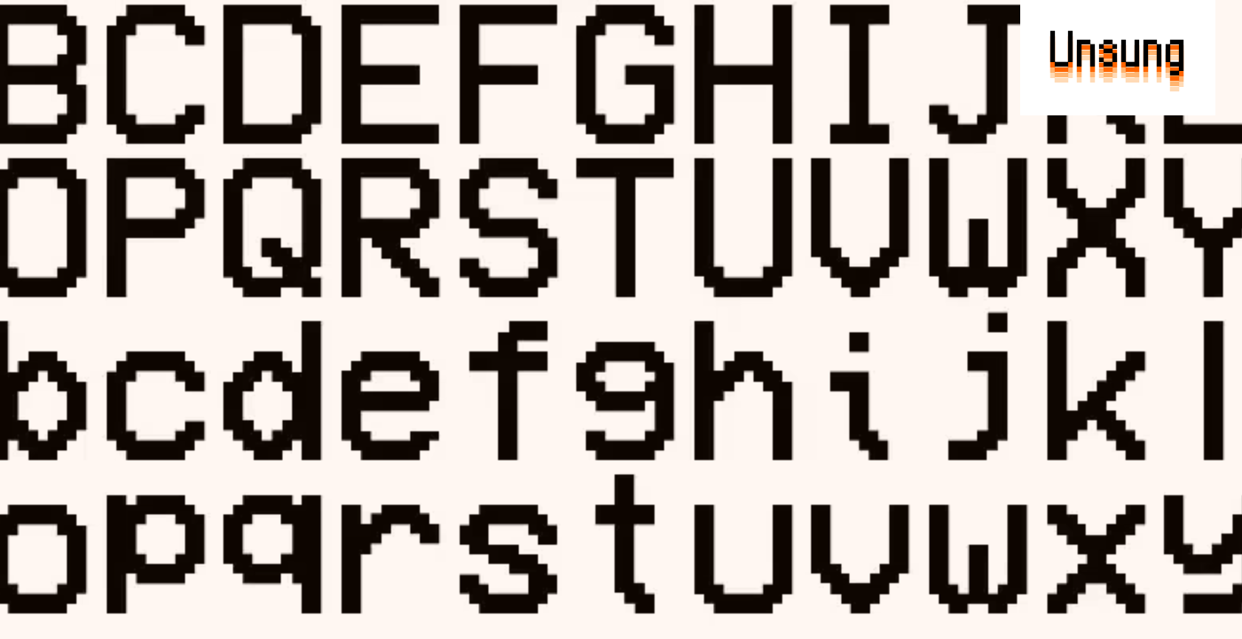 Khám phá các font pixel hiện đại: Từ hoài niệm đến công cụ thiết kế chuyên nghiệp