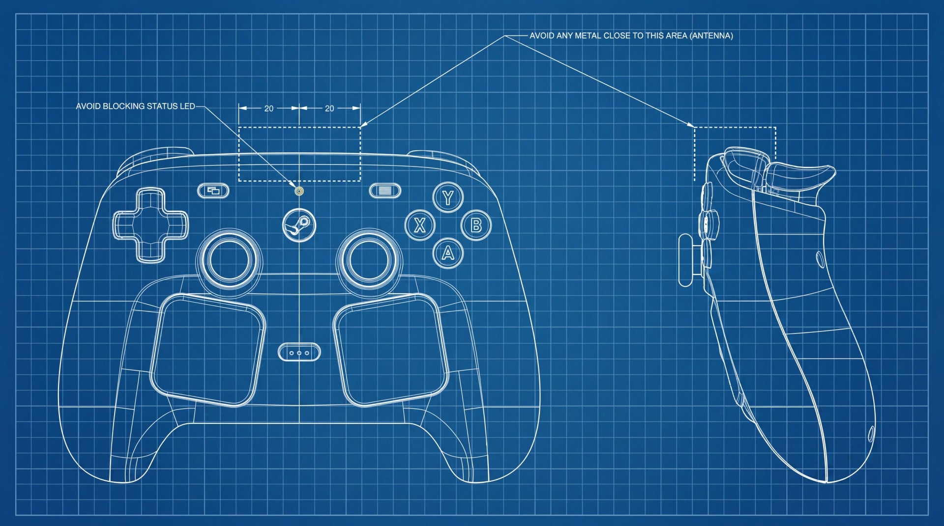 Valve công bố bản vẽ kỹ thuật Steam Controller, mở đường cho cộng đồng tự chế phụ kiện