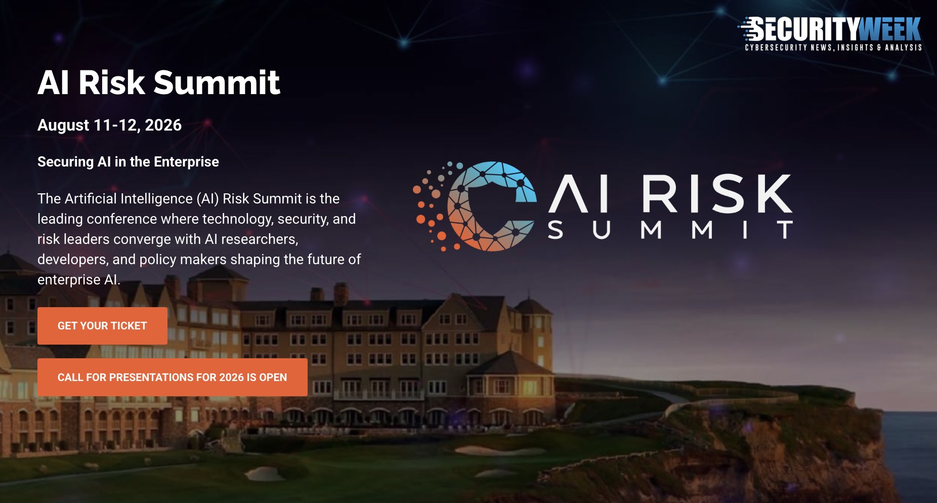 SecurityWeek Tổ Chức Hội Nghị Thượng Đỉnh Rủi Ro AI 2026 Tại Half Moon Bay