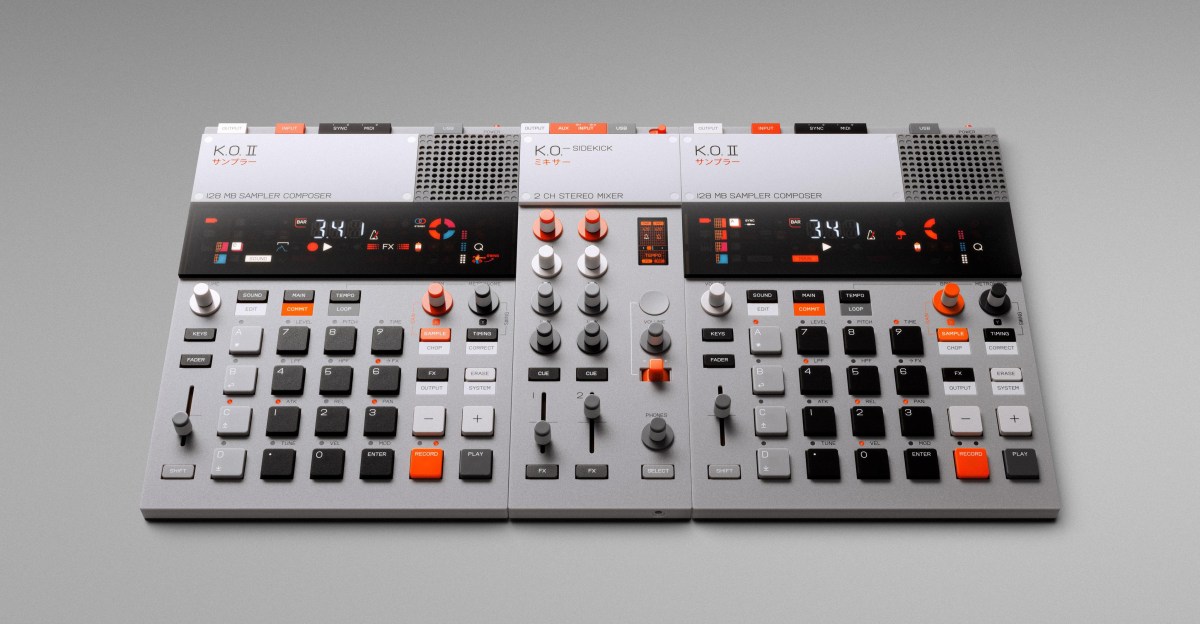 Teenage Engineering ra mắt KO Sidekick: Máy mixer nhỏ gọn với hiệu ứng biểu diễn ấn tượng