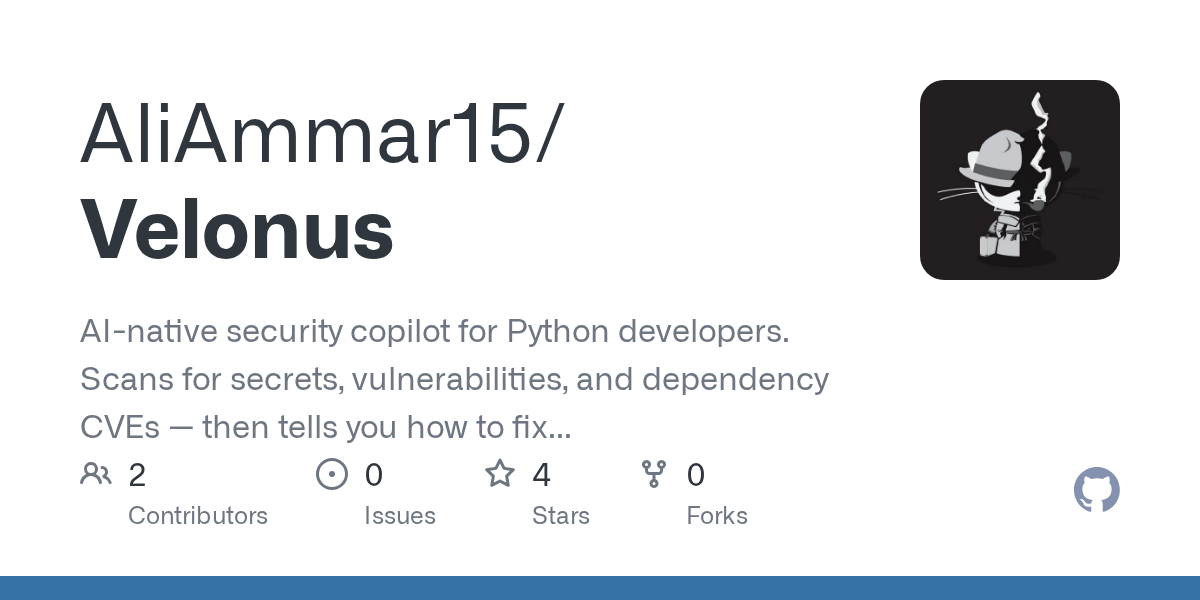 Velonus: Công cụ quét bảo mật mã nguồn mở giúp giảm thiểu "nhiễu" cho lập trình viên Python
