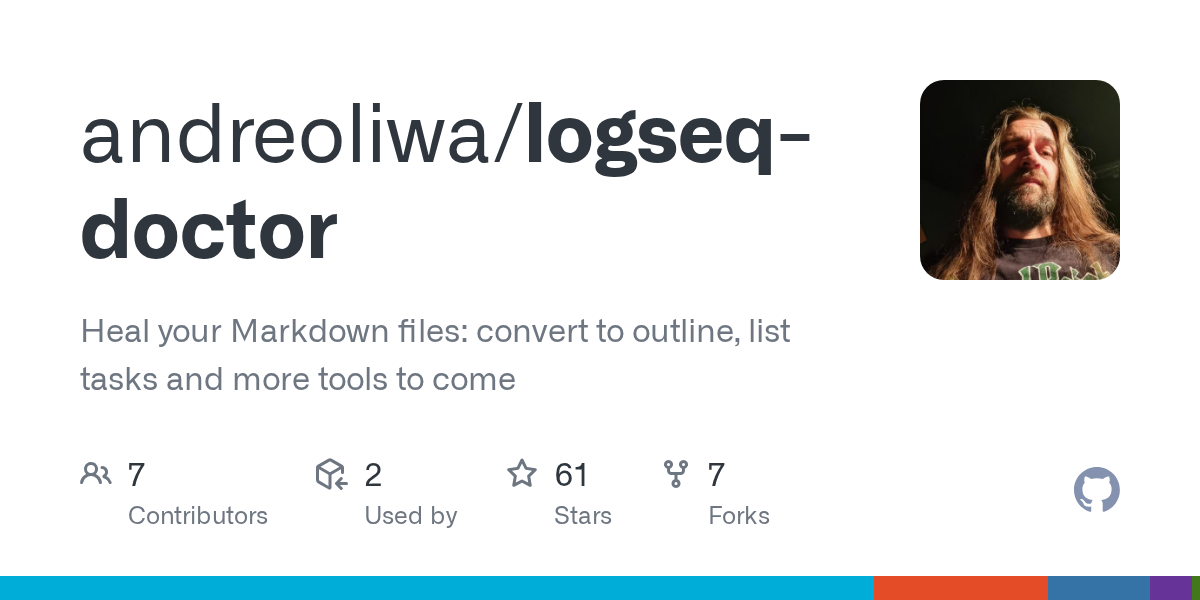 Logseq Doctor: Công cụ dòng lệnh giúp "chữa lành" file Markdown trước khi nhập vào Logseq