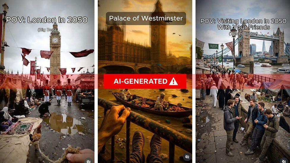 London trong tương lai theo trí tưởng tượng của AI
