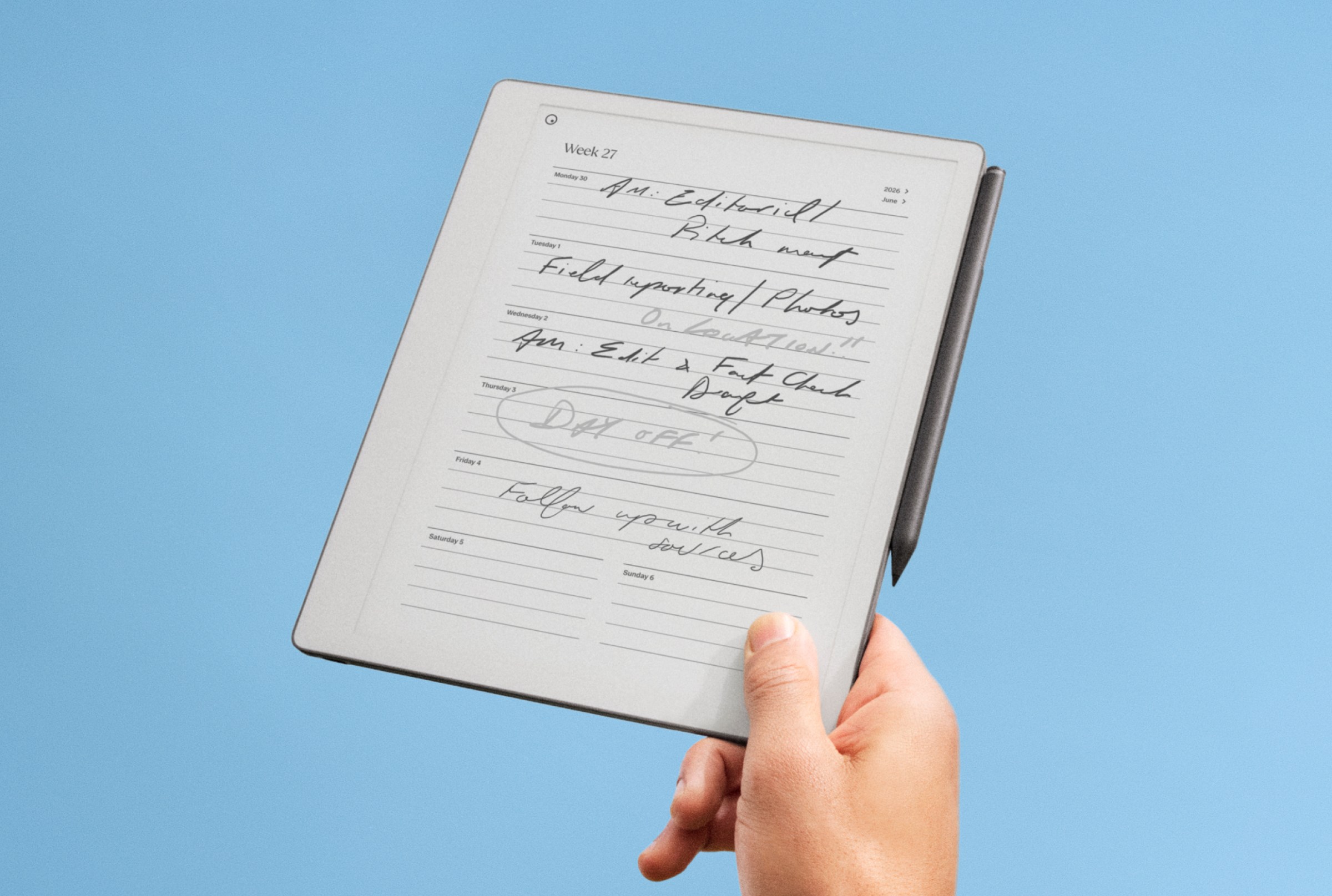 Máy tính bảng Remarkable Paper Pure mới