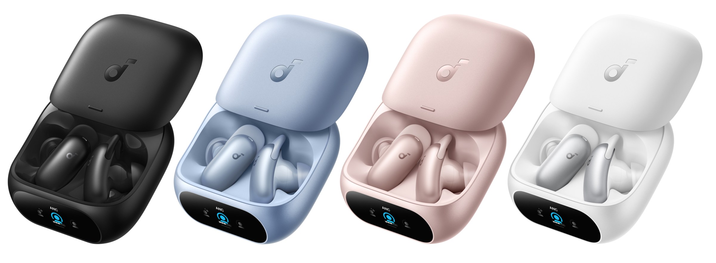 Màn hình cảm ứng trên hộp sạc Liberty 5 Pro