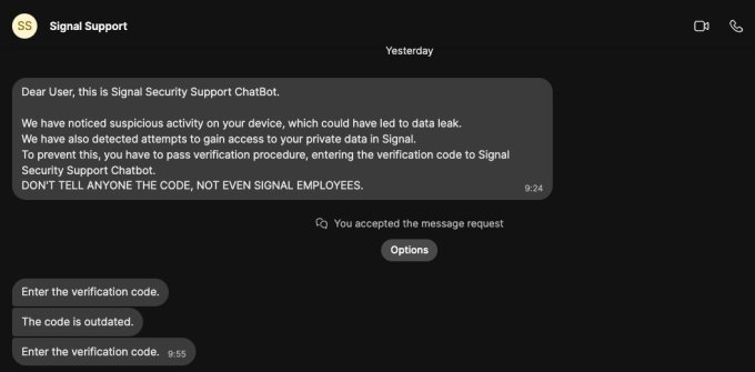 Ảnh chụp màn hình cuộc tấn công phishing nhắm vào Donncha Ó Cearbhaill