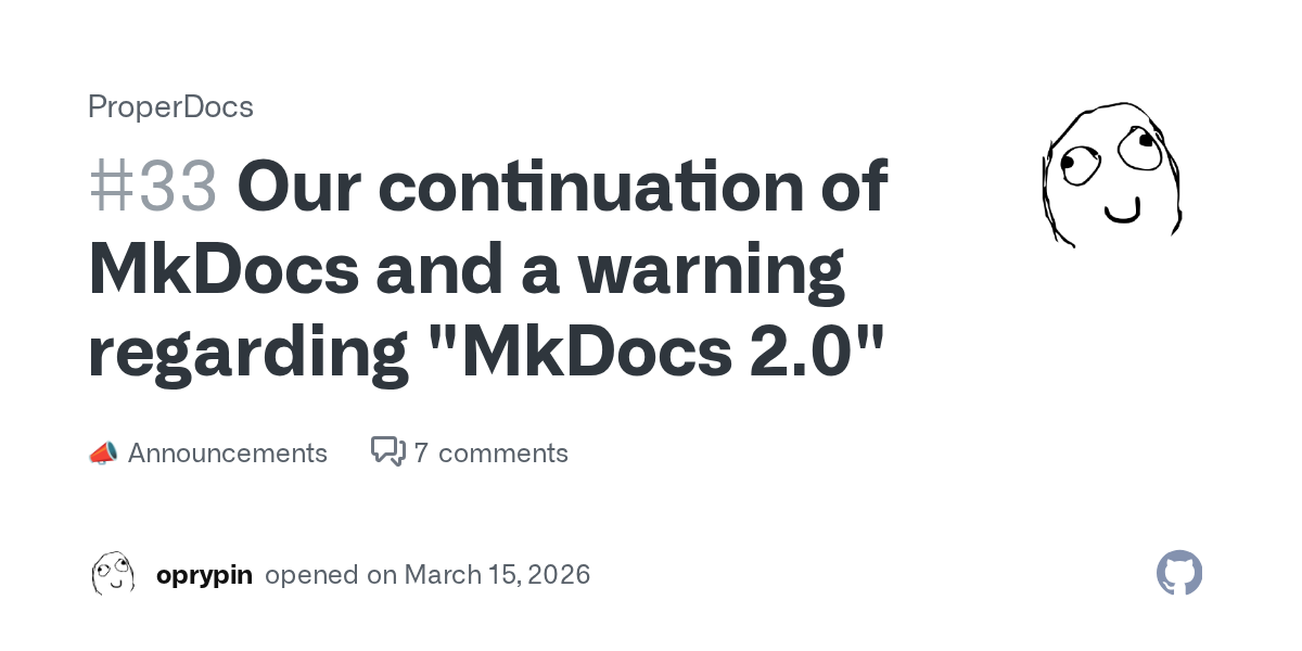 ProperDocs: Bản kế thừa MkDocs ra đời để thay thế công cụ tạo tài liệu bị bỏ rơi