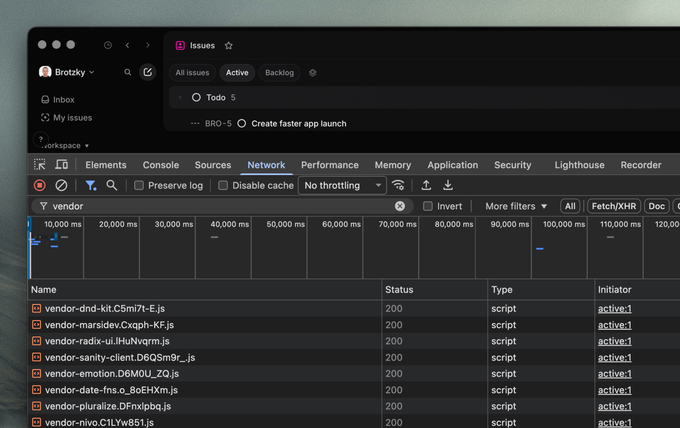 Preloading chunks