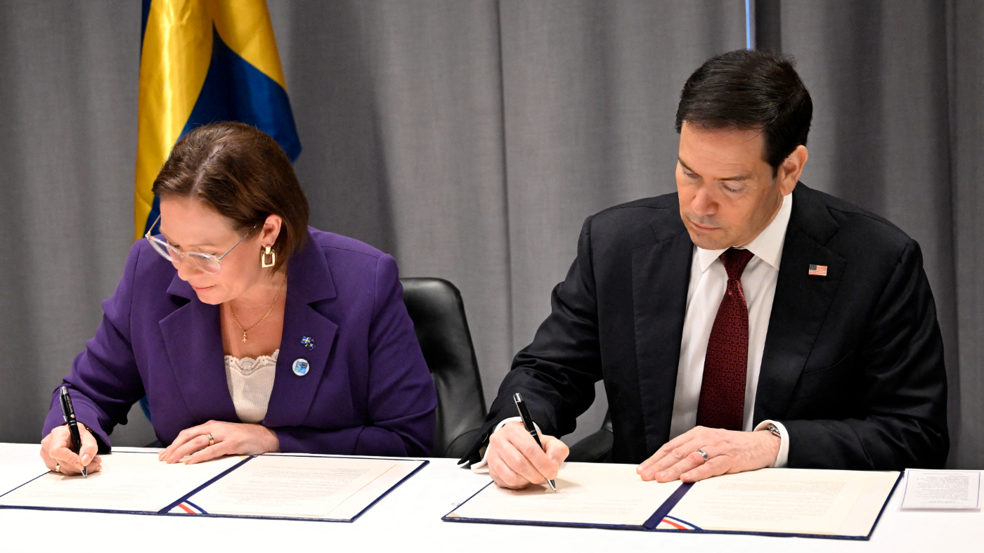 Ngoại trưởng Mỹ Marco Rubio và Ngoại trưởng Thụy Điển Maria Malmer Stenergard ký kết thỏa thuận hợp tác công nghệ