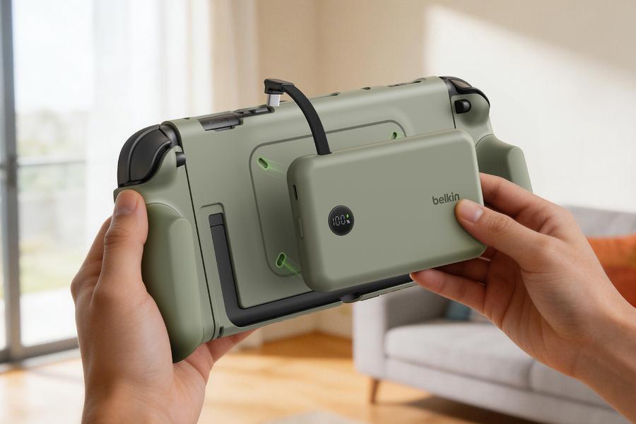 Cách gắn pin vào Switch 2